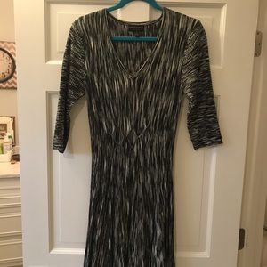 Connected apparel sweater dress